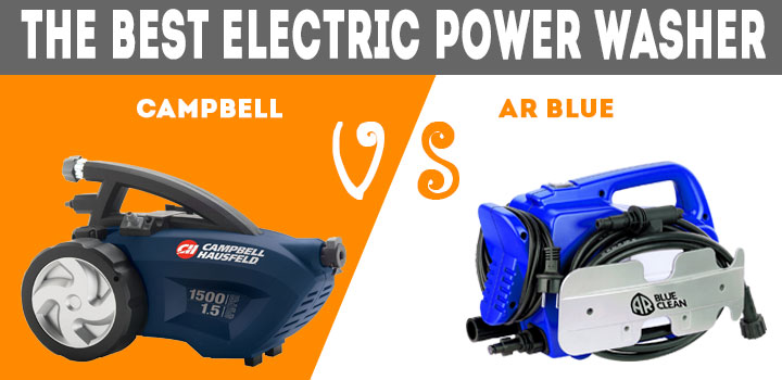 Electric Power Washer – Campbell vs AR Blue