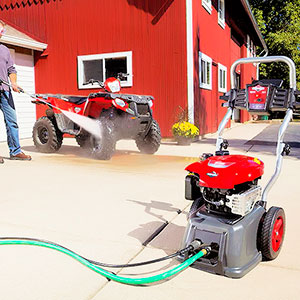 Cleaning with Black Max Pressure Washers