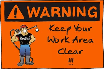 Keep Your Work Area Clear