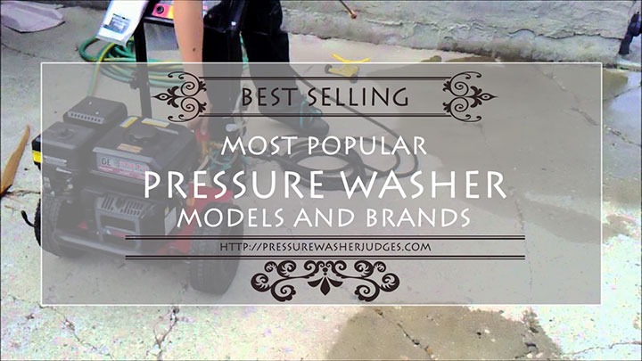 Most Popular Power Washer Models and Brands
